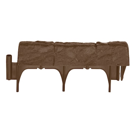 Suncast Suncast 12 in. L X 5.75 in. H Resin Brown Decorative Garden Border BSE10BR